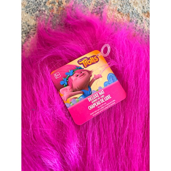 Trolls World Tour Princess Poppy Headband Pink Hair Piece - Picture 6 of 6